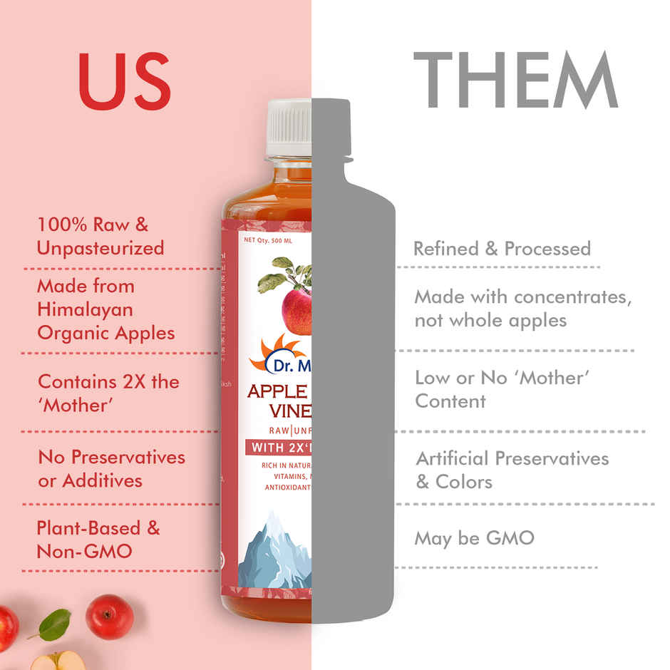 Dr. Morepen Apple Cider Vinegar with Vitamins & Minerals Helps in Weight Loss