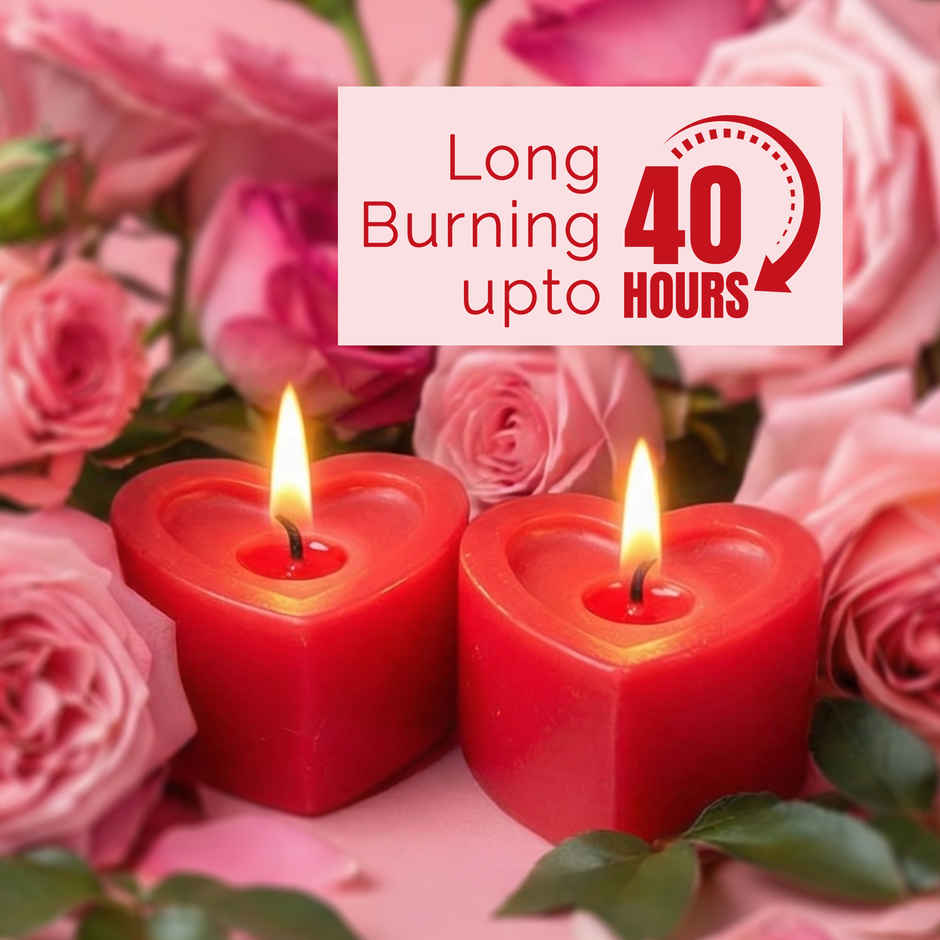 Heart to Heart Romance Candles | Iris