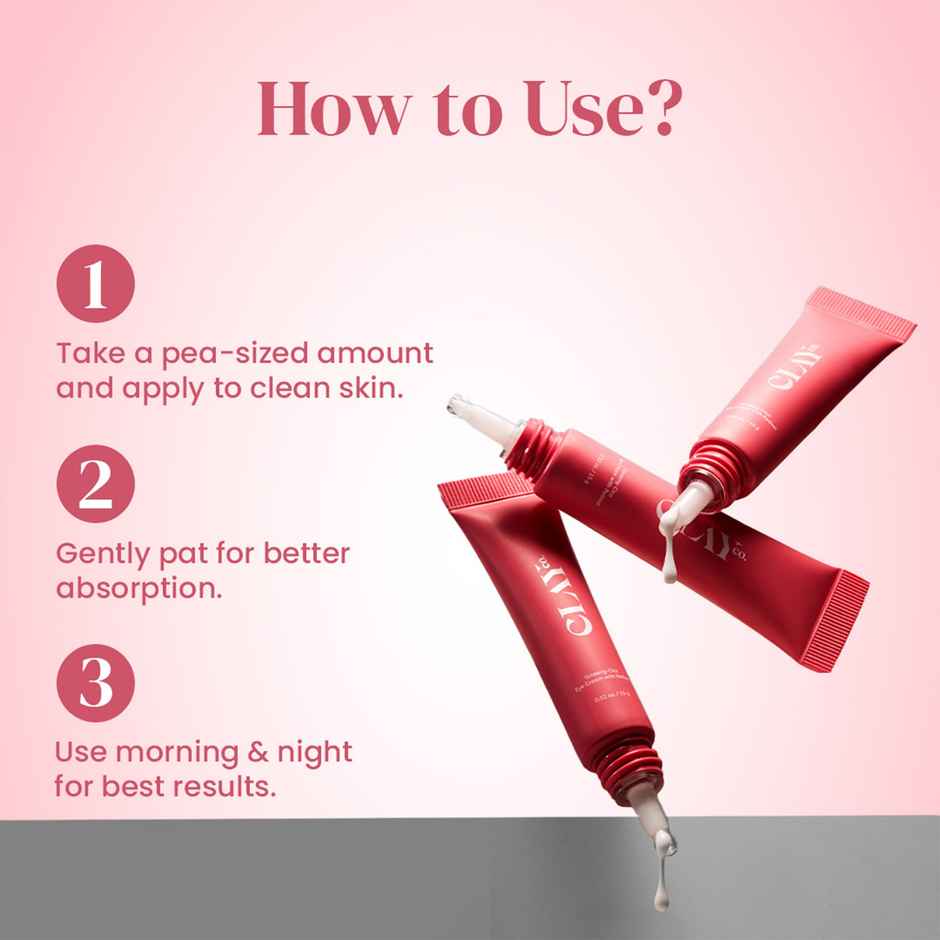 Clayco Ginseng Cica Eye Cream With Retinal