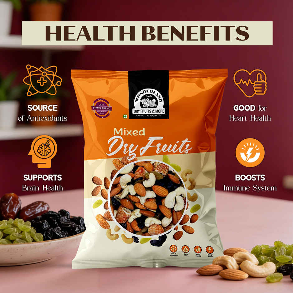 Wonderland Foods Punchmeva Dry Fruit Mix