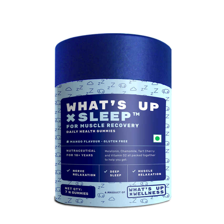 What's Up Wellness Melatonin Sleep Supplement