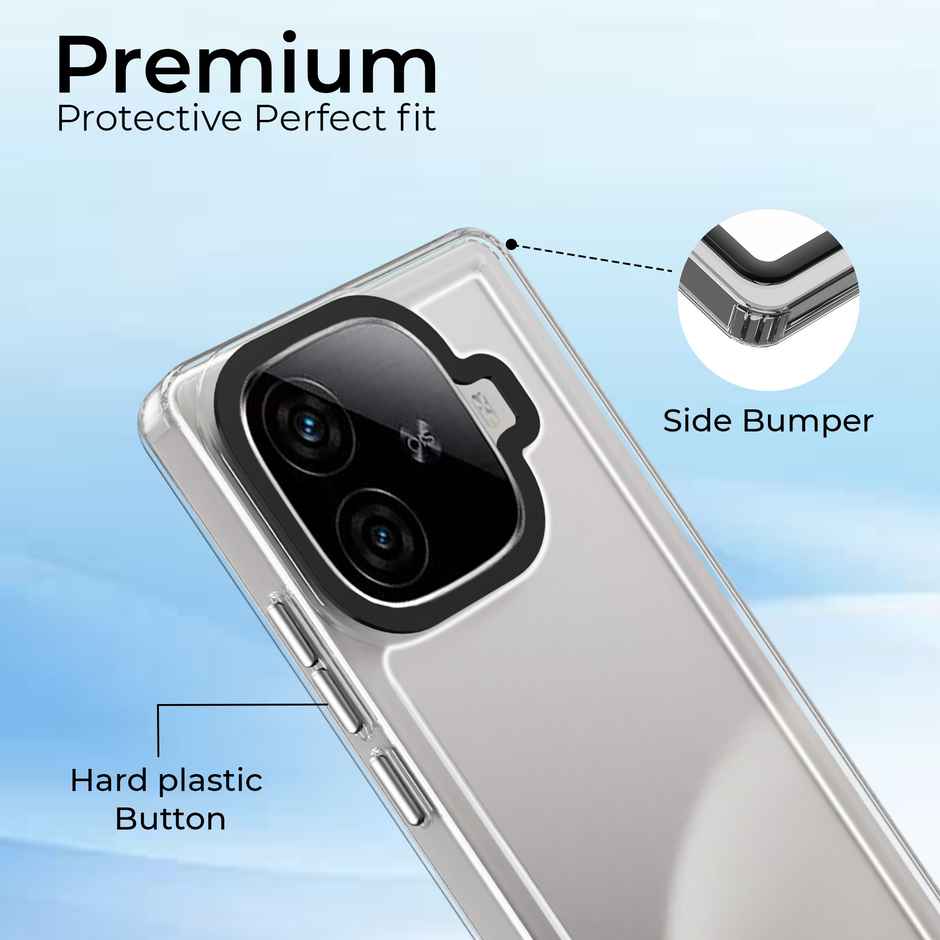 Artistque Case for iQOO Neo 10R 5G Back Cover | Ultra Stylish Transparent TPU Cover