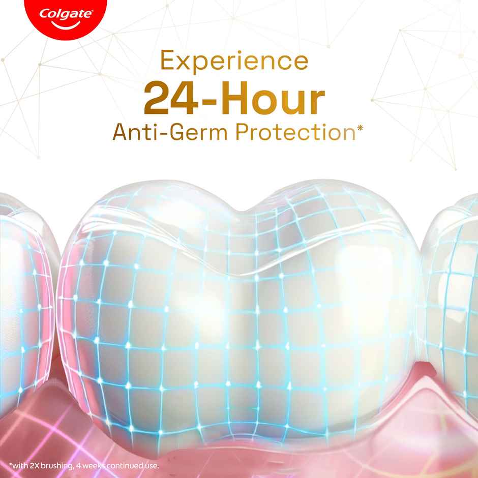 Colgate Total Anti-Tartar Toothpaste Anti-Germ Tooth Paste With 1.5X Better Tartar Reduction