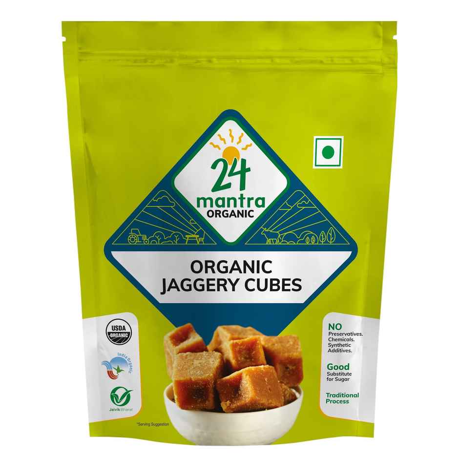 24 Mantra Organic Jaggery Cubes