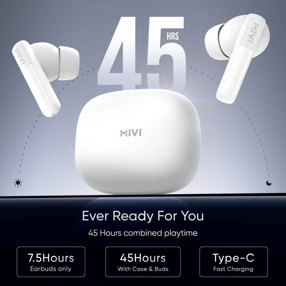 Mivi T20 Duopods - White