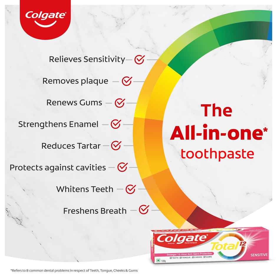 Colgate Total Sensitive Anti-Germ Protection Toothpaste