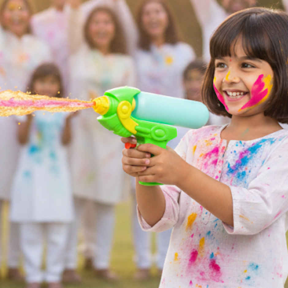 Water Toy Gun | Holi Pichkari | Yellow | Star Toys