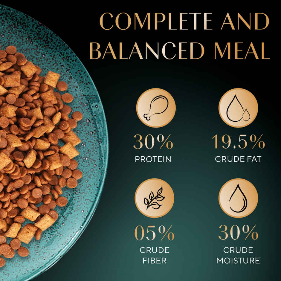 Sheba Kitten and Adult Salmon Flavour Dry Cat Food