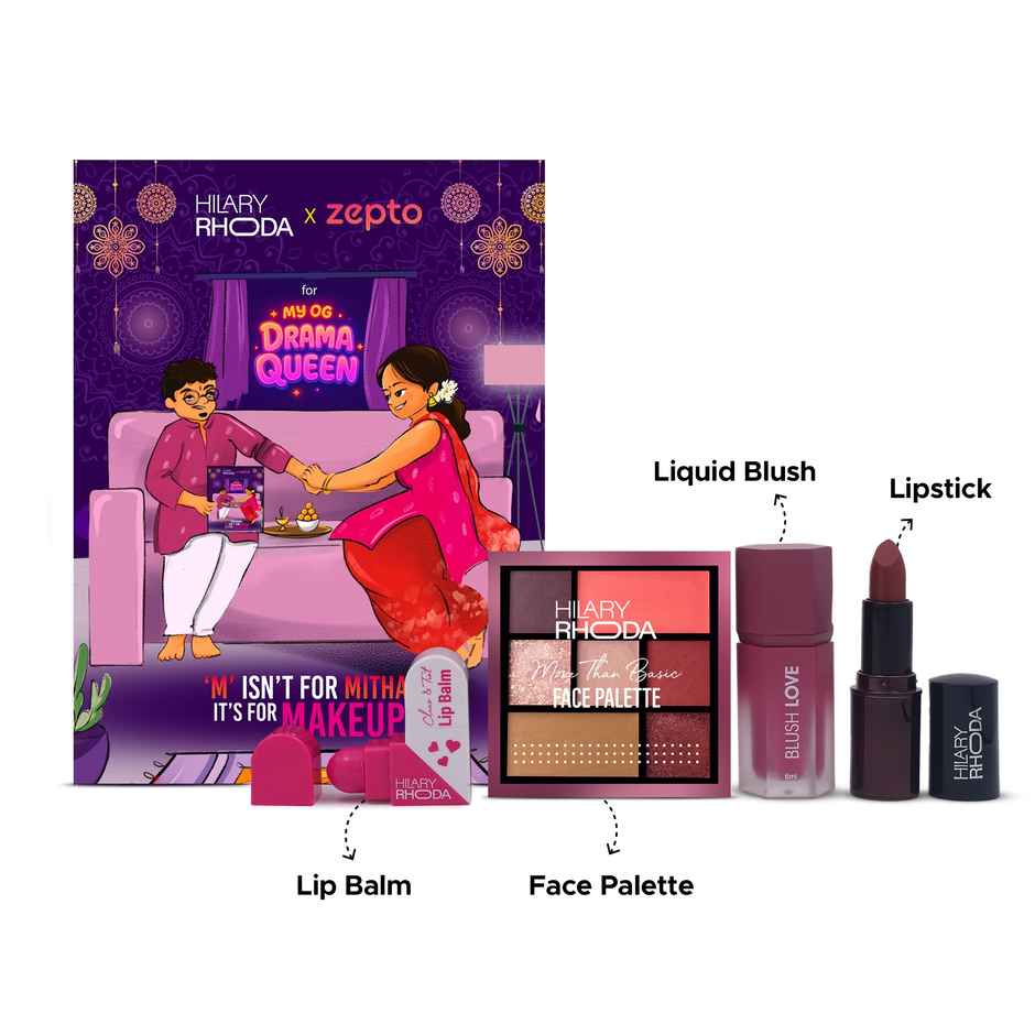 Hilary Rhoda X Zepto Gift Set | Makeup Kit | Gift for Sister