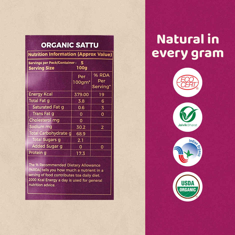 True Story Sattu Flour