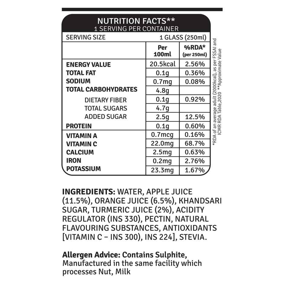 Raw Pressery Turmeric Twist