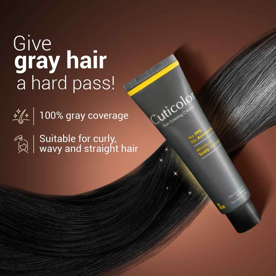 Cuticolor Hair Colouring Cream | Brown