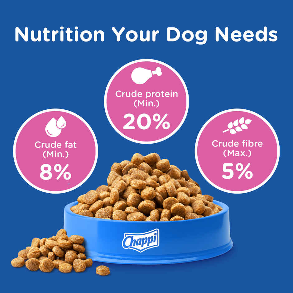 Chappi Puppy Chicken & Milk Dry Dog Food
