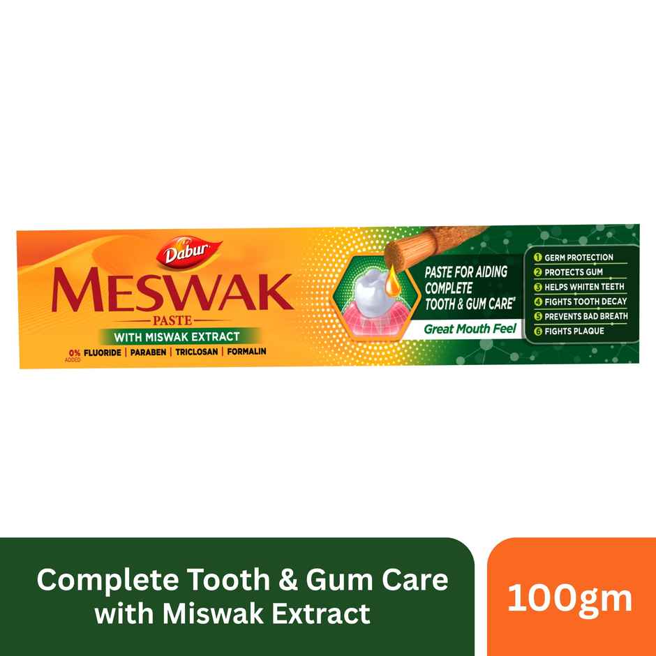 Dabur Meswak Pure Miswak Extract Toothpaste Combo