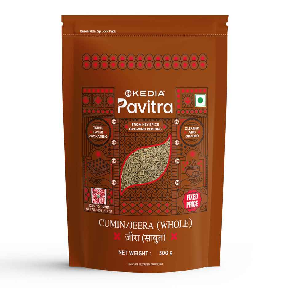 Kedia Pavitra Cumin-Jeera | Whole