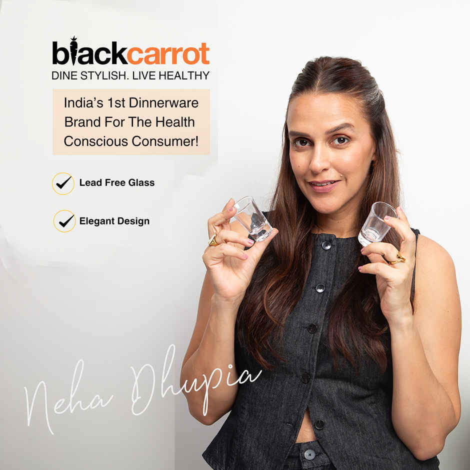 Shot Glass | Set of 6 | 40 ml | Lead Free | Blackcarrot