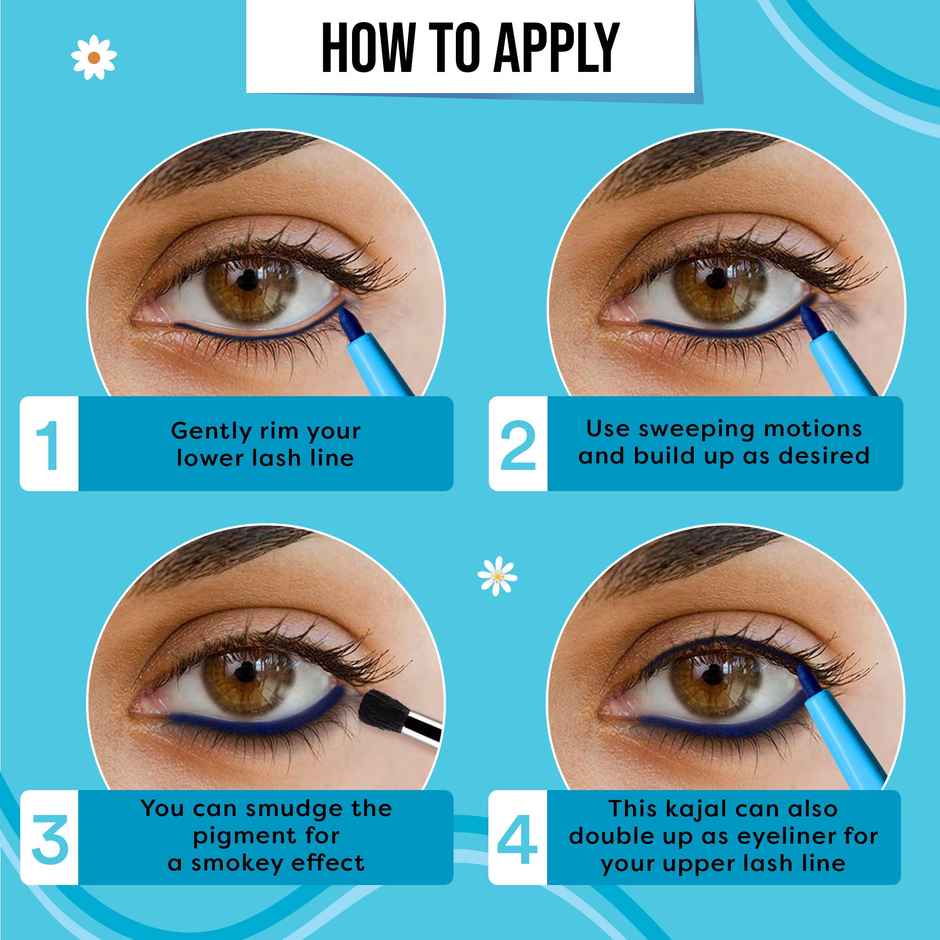 SUGAR POP Longwear Kajal- 02 Blue