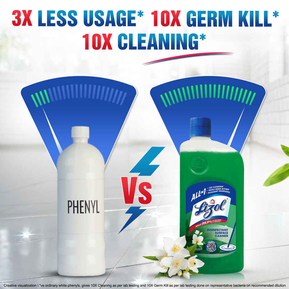 Lizol Jasmine Floor Cleaner Liquid Combo