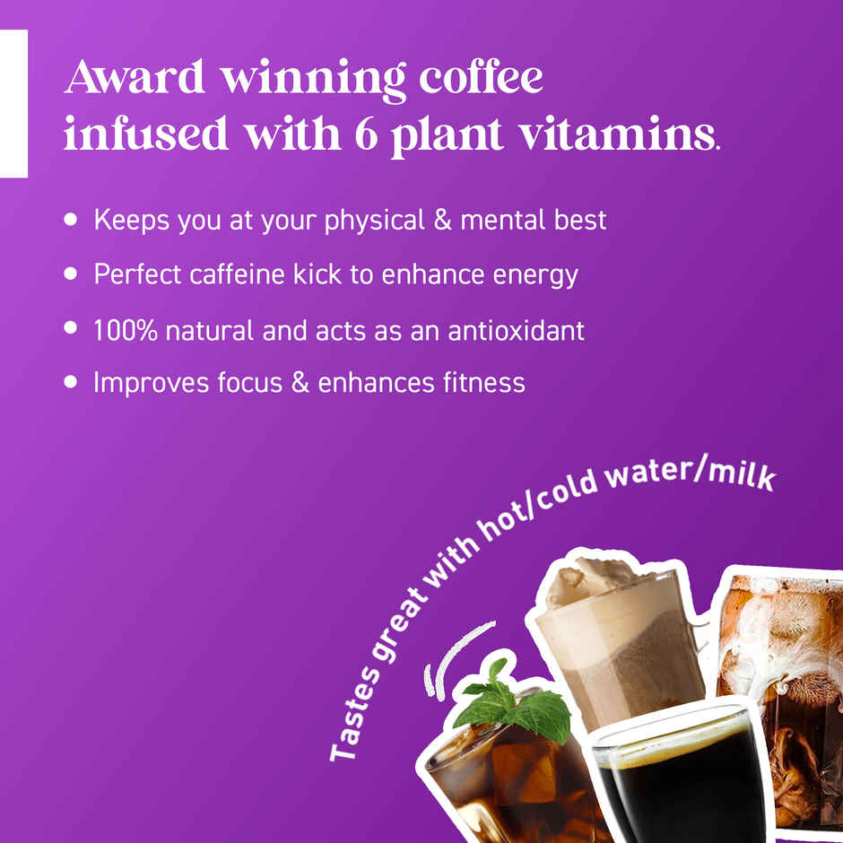 Rage Coffee Original Blend - Premium Arabica Classic Medium Roast Organic Instant Coffee