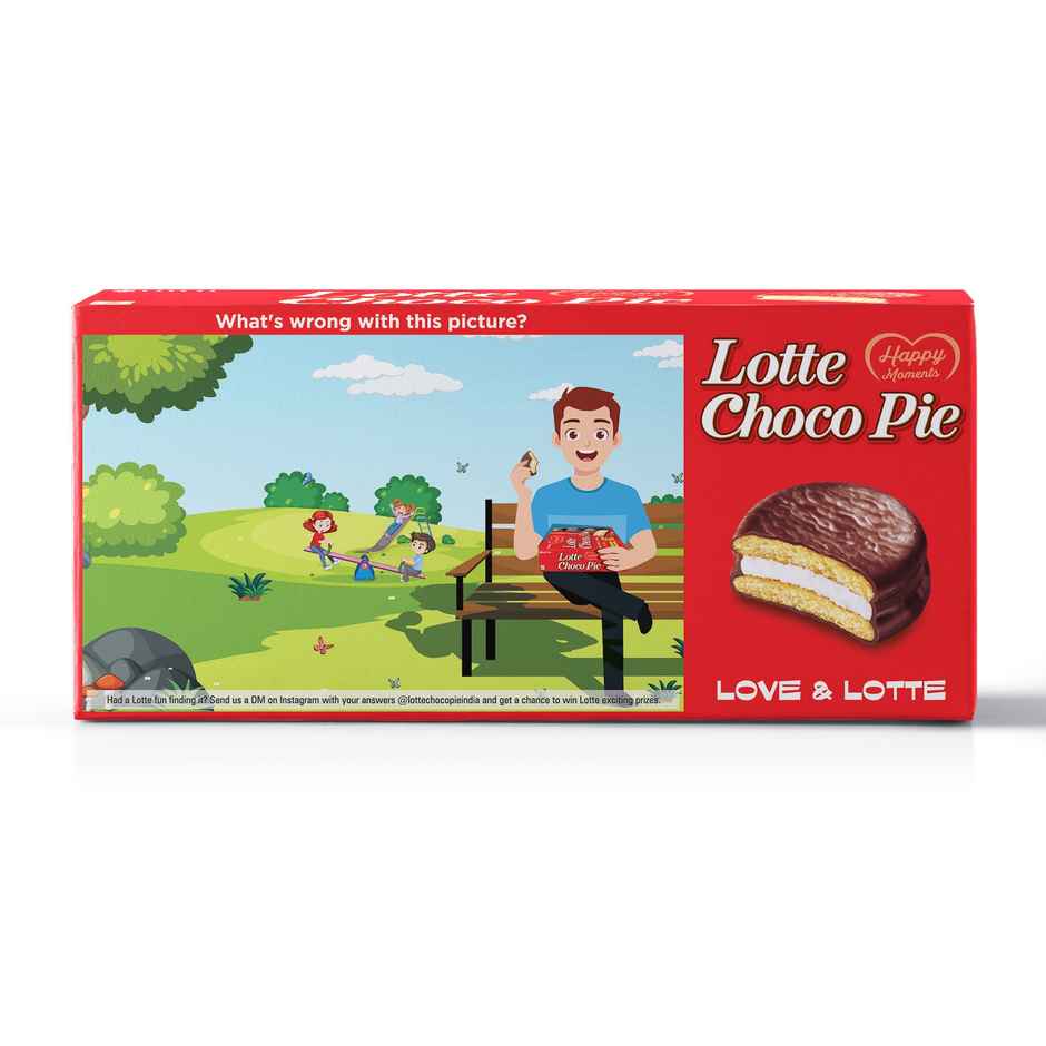 Lotte Choco Pie | Soft Cake Snack