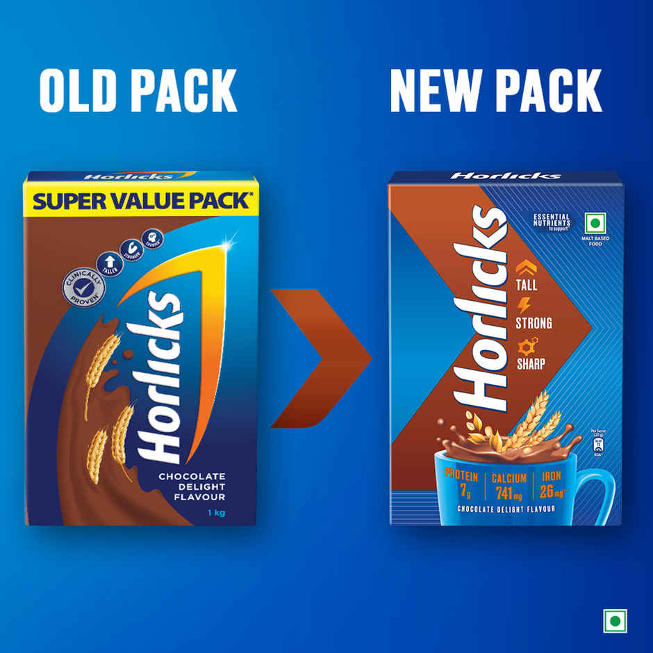 Horlicks Chocolate Drink Mix | For 5+ years Kids