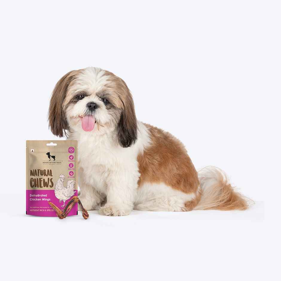 HUFT Natural Chews - Dehydrated Chicken Wings For Dog