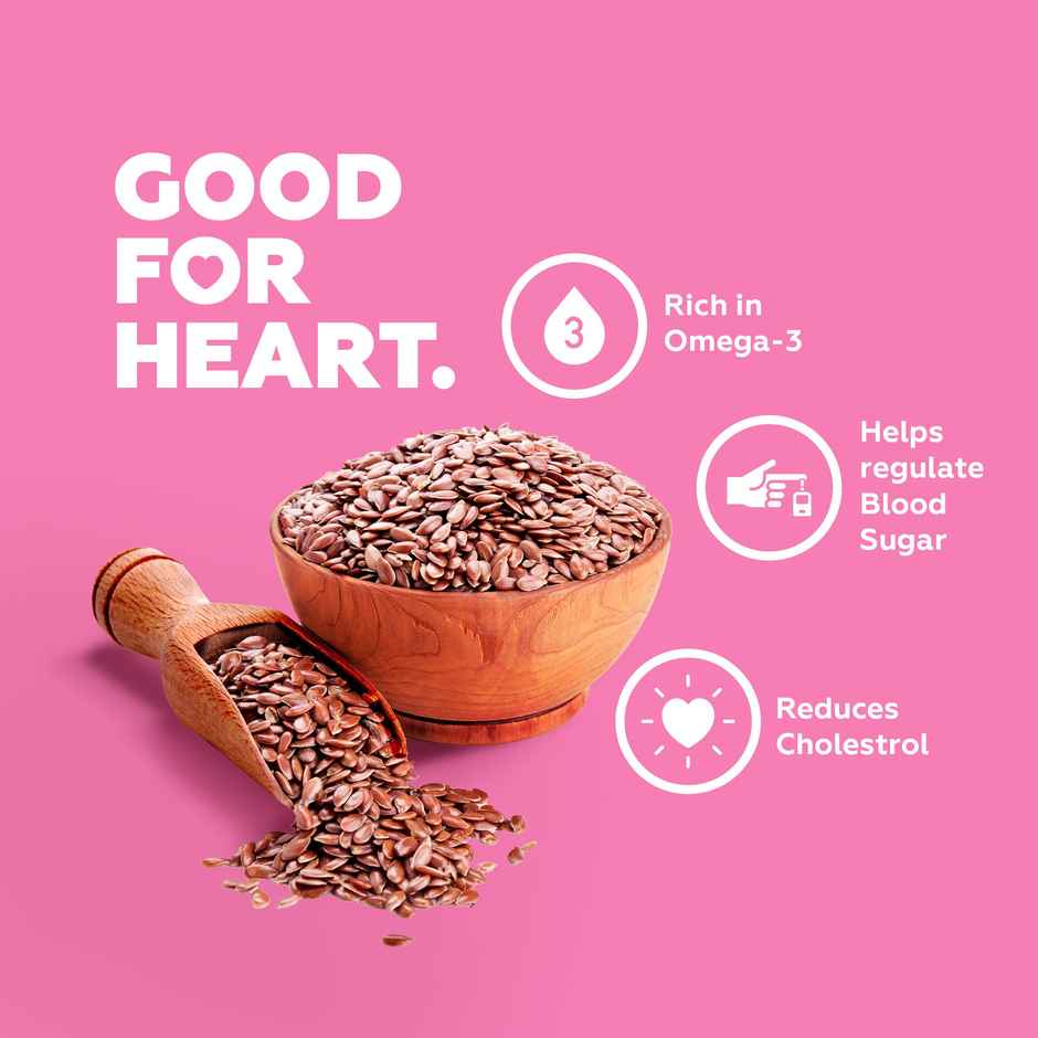 Yoga Bar FlaxSeeds | Rich in Omega-3 & Antioxidants