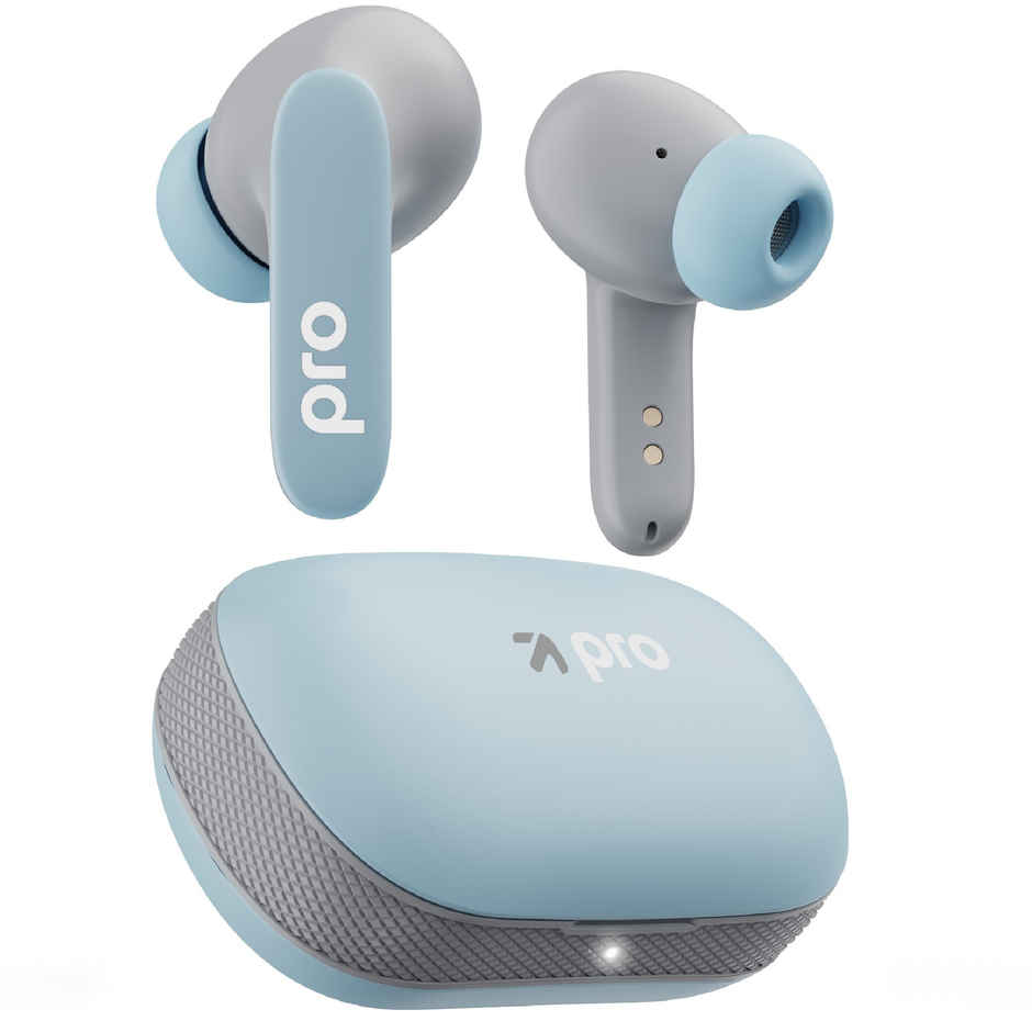 GOBOULT (Formerly Boult) Y1 Pro with Zen Quad Mic ENC 60H Battery Fast Charging | Blue