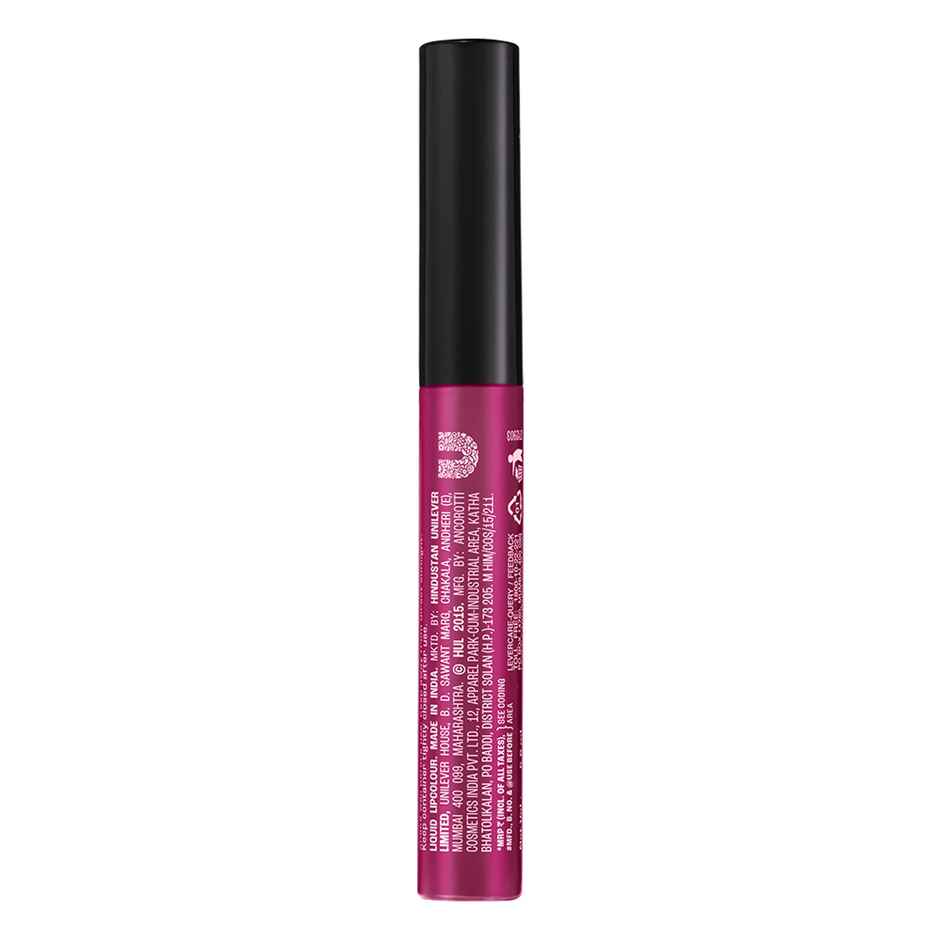 Lakme Forever Matte Liquid Lip, 16hr Lipstick, Lightweight & transferproof - Purple Pout