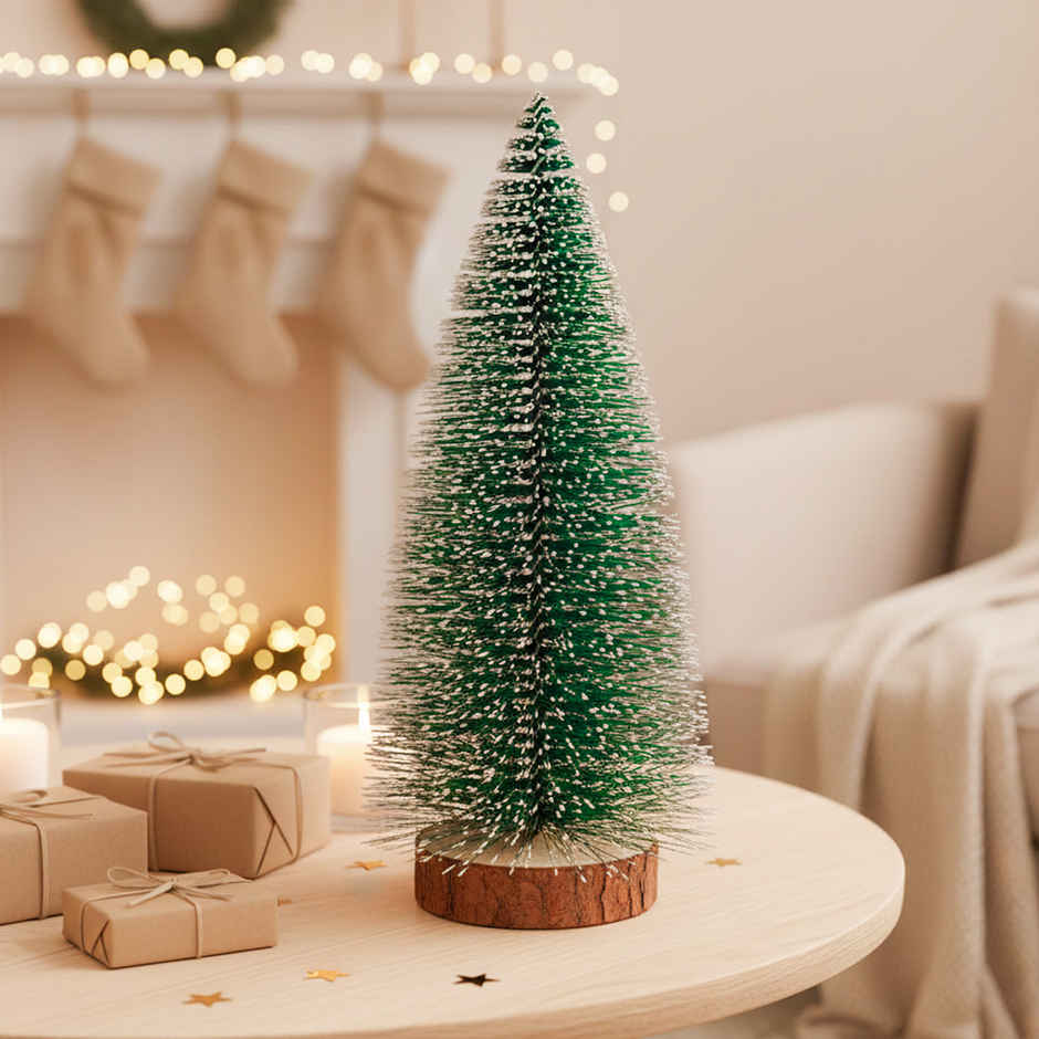 Mini Table Top Christmas Pine Tree | 20 cm | Compact Decor | Picfest