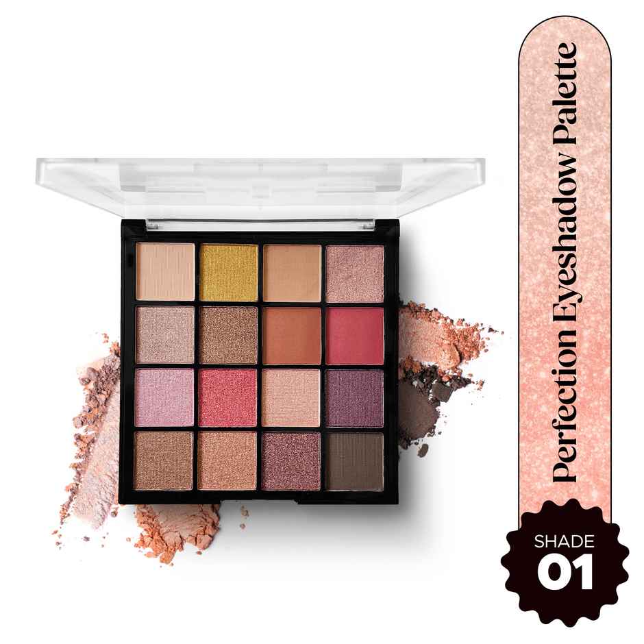 Hilary Rhoda Perfection Eyeshadow Palette | Highly Pigmented Eyeshadow Palette | Shade 1