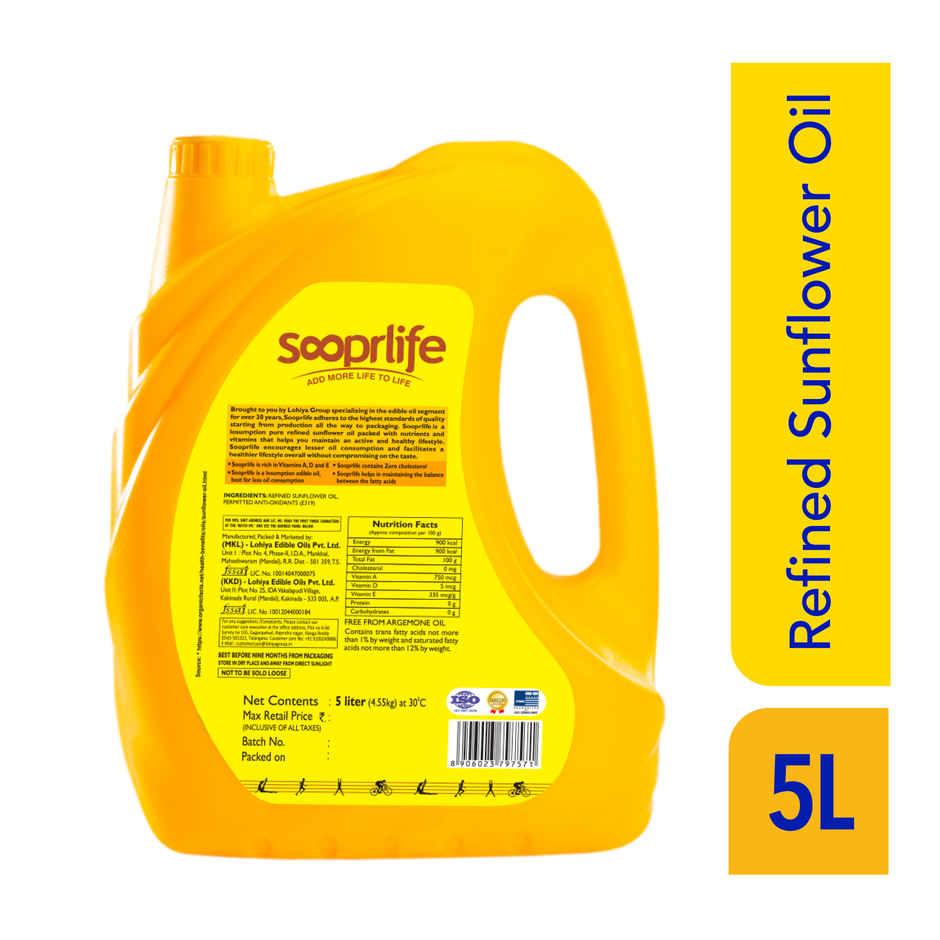 Sooprlife Sunflower Oil
