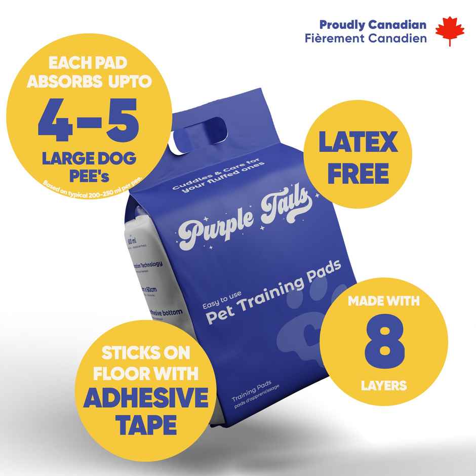 Purple Tails XL Pet Training Pads