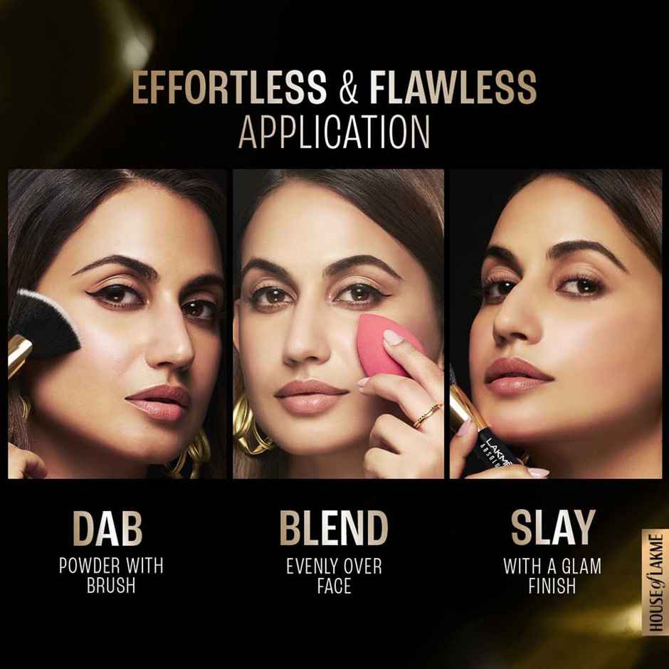 Lakme Forever Matte Face Powder, Matte Finish, Oil Cointrol, for rosy glow, Soft Pink