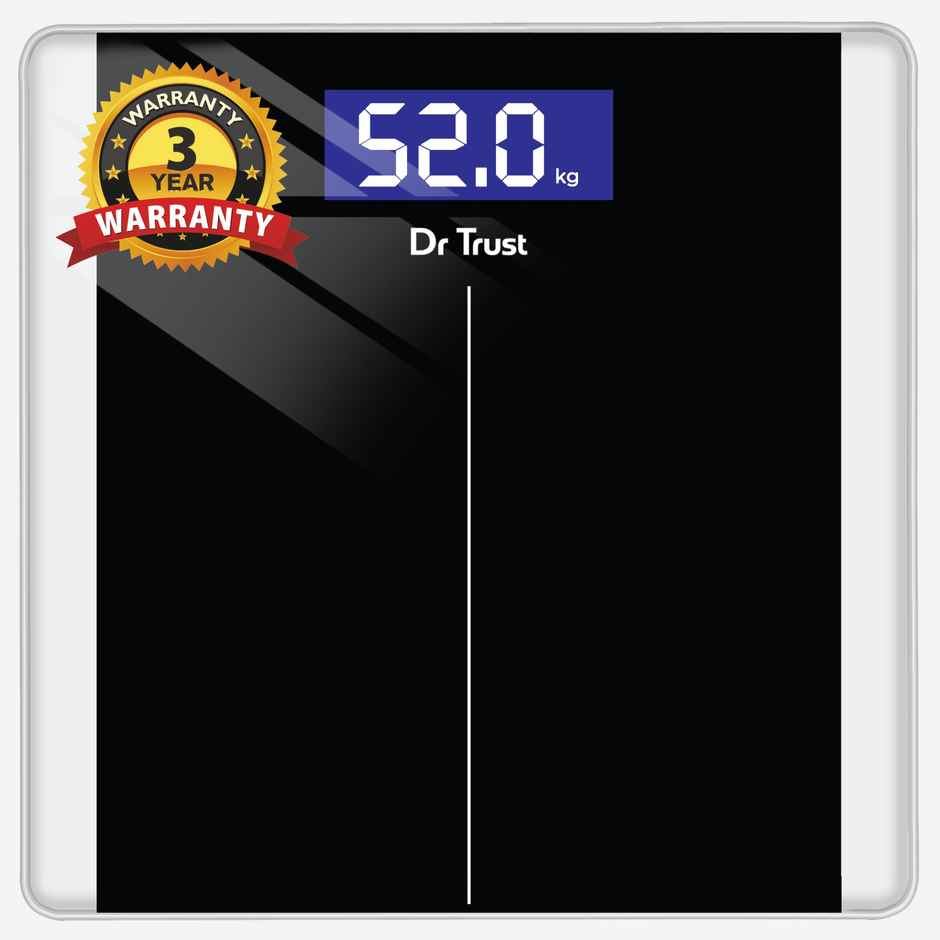 Dr. Trust 513 Balance Digital Electronic Body Weight Machine, 180Kg Capacity Weighing Scale