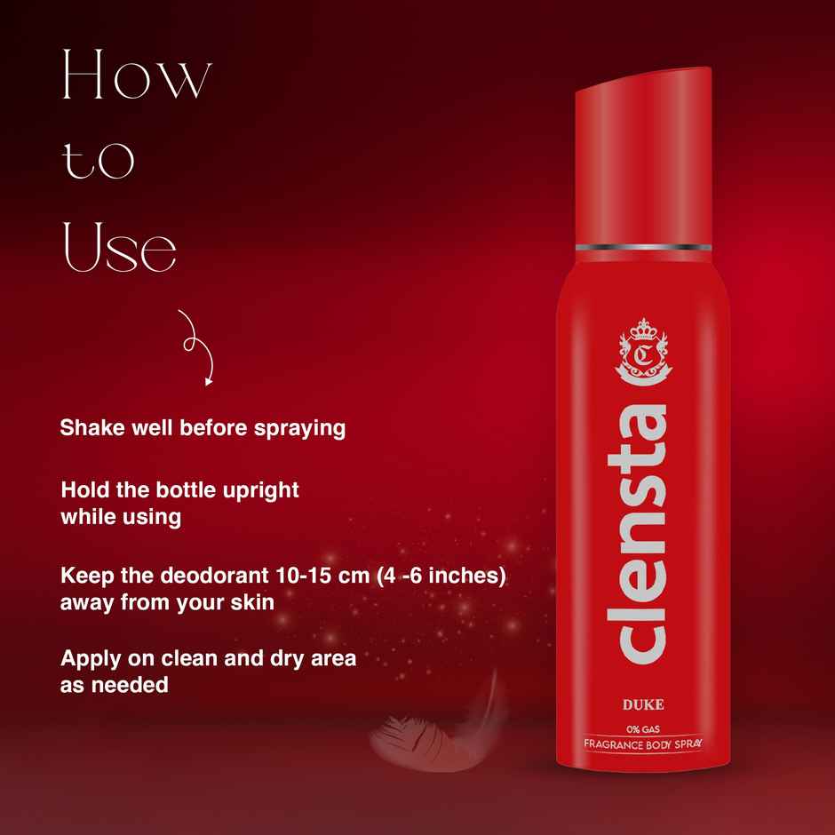 Clensta Duke No Gas Deodorant For Men