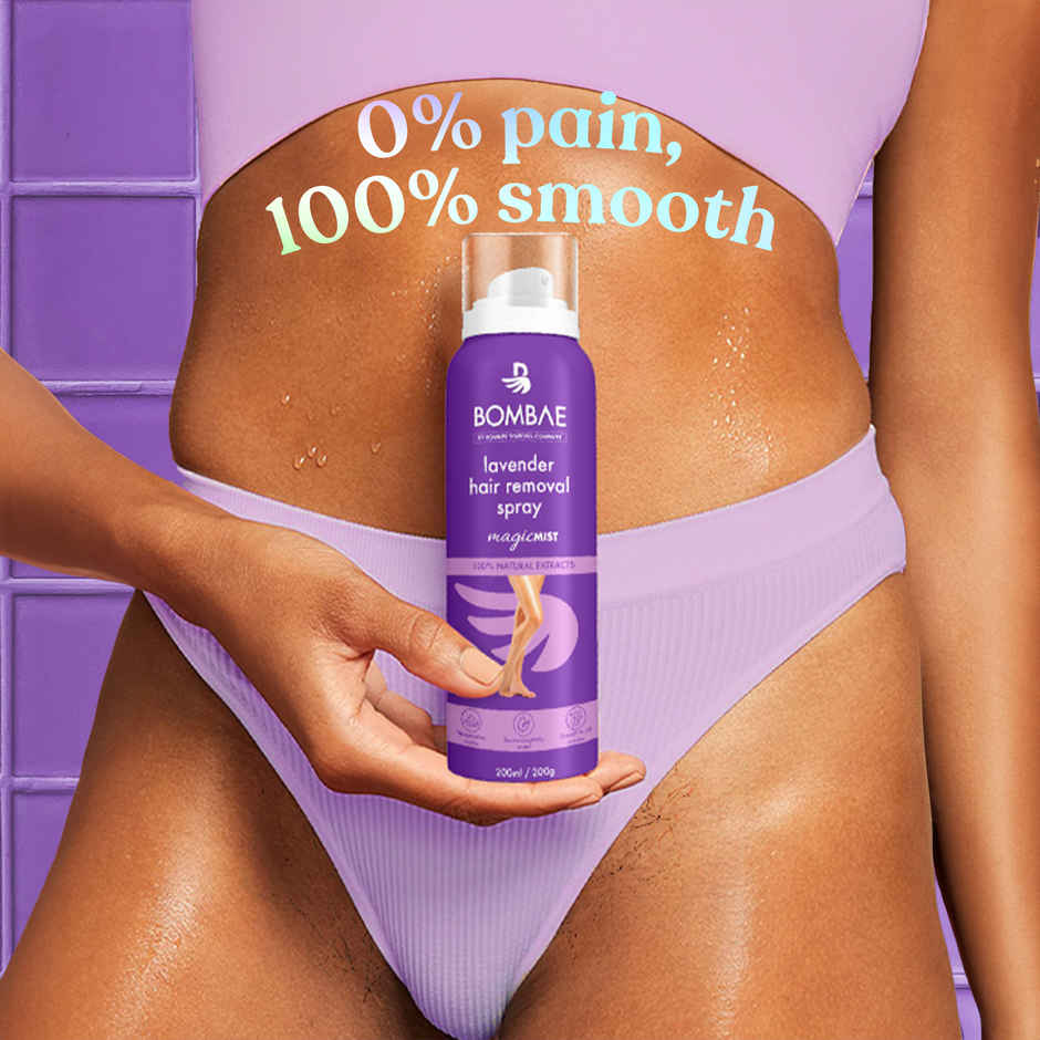 Bombae Lavender Hair Removal Spray