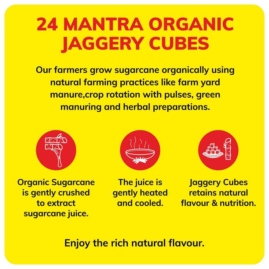 24 Mantra Organic Jaggery Cubes