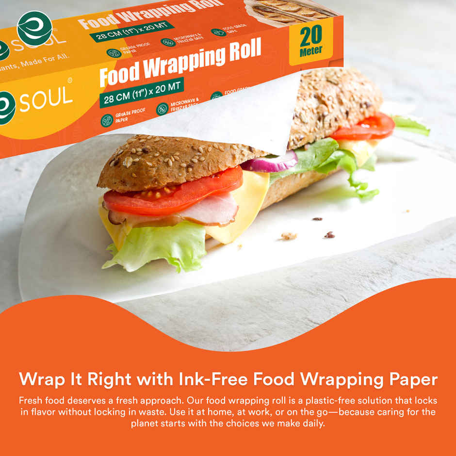 Eco Soul | Baking Paper Roll | Eco Friendly | 20 m