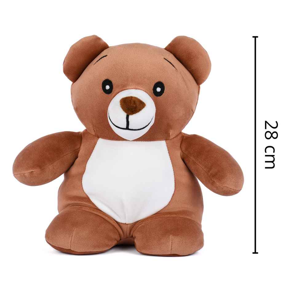 Mirada 32Cm Super Soft Bear - Brown