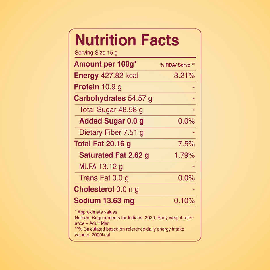 UNIBIC Dryfruit Barfi- Date Bites
