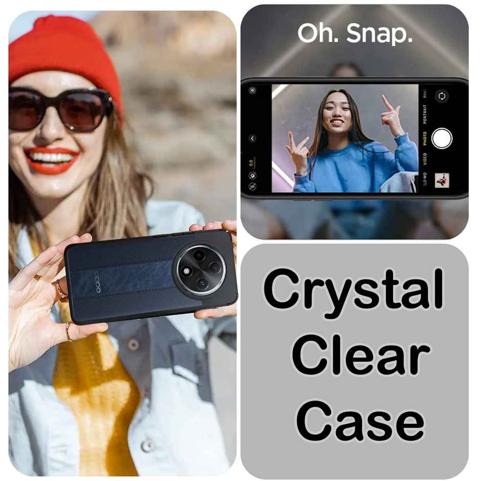 Artistque Case for Oppo F27 Pro Plus TPU Back Cover - Transparent Shockproof