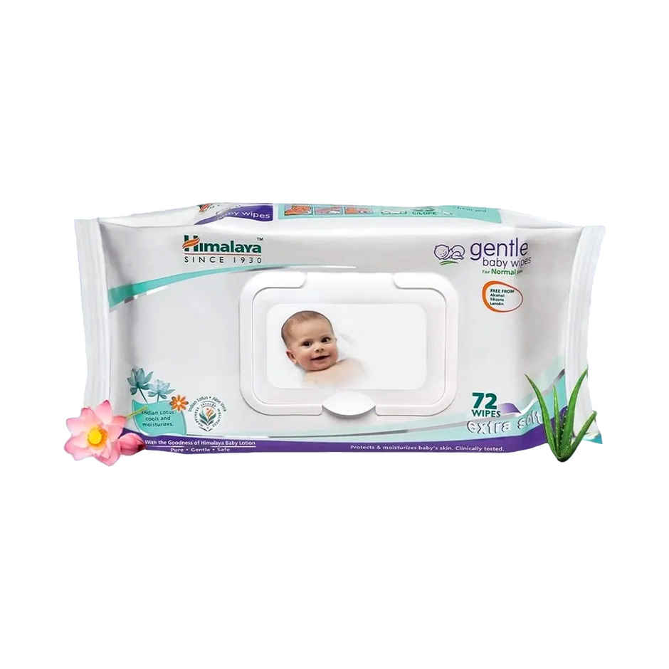 Himalaya Baby Wipes For Babies | White | 0 - 2 years Combo