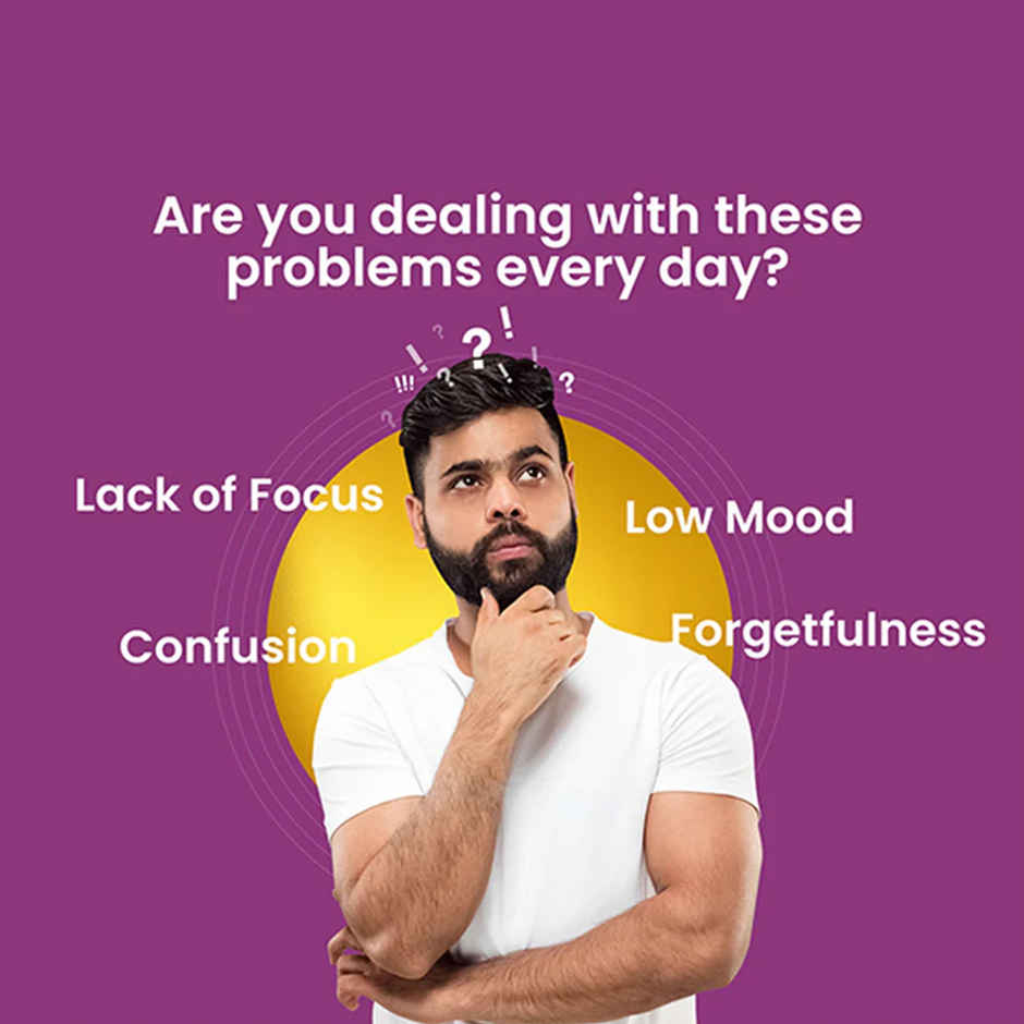 Dr. Morepen Memory Booster Brain Supplement Helps in Concentration, Focus