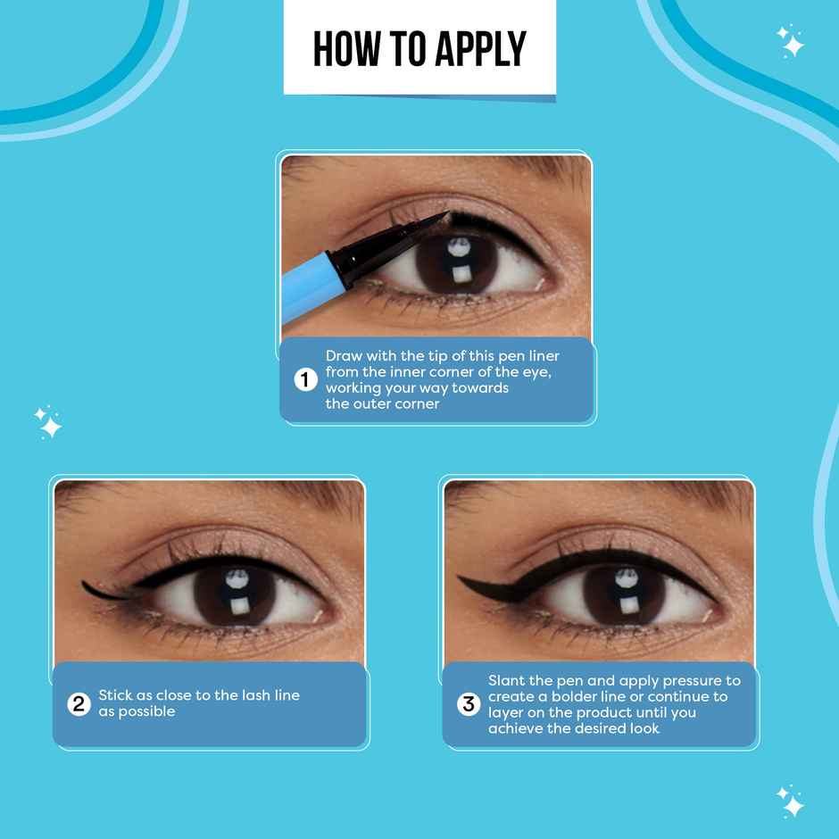 SUGAR POP Eyeliner - Black | Waterproof