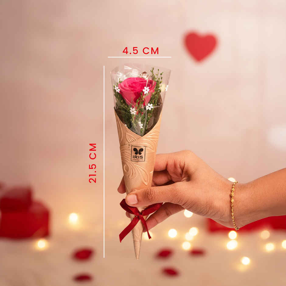 Everlasting Valentine's Scented Rose Flower | Romance Fragrance | IRIS