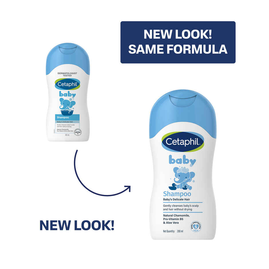 Cetaphil Baby Shampoo With Natural Chamomile