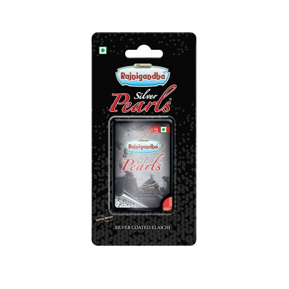 Rajnigandha Silver Pearls Elaichi Mouth Freshener