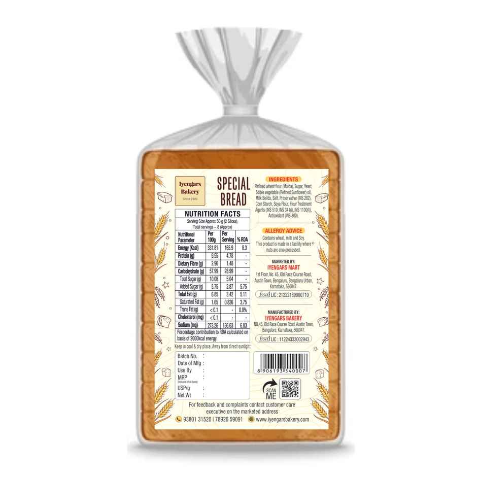 Iyengars Bakery Special Bread