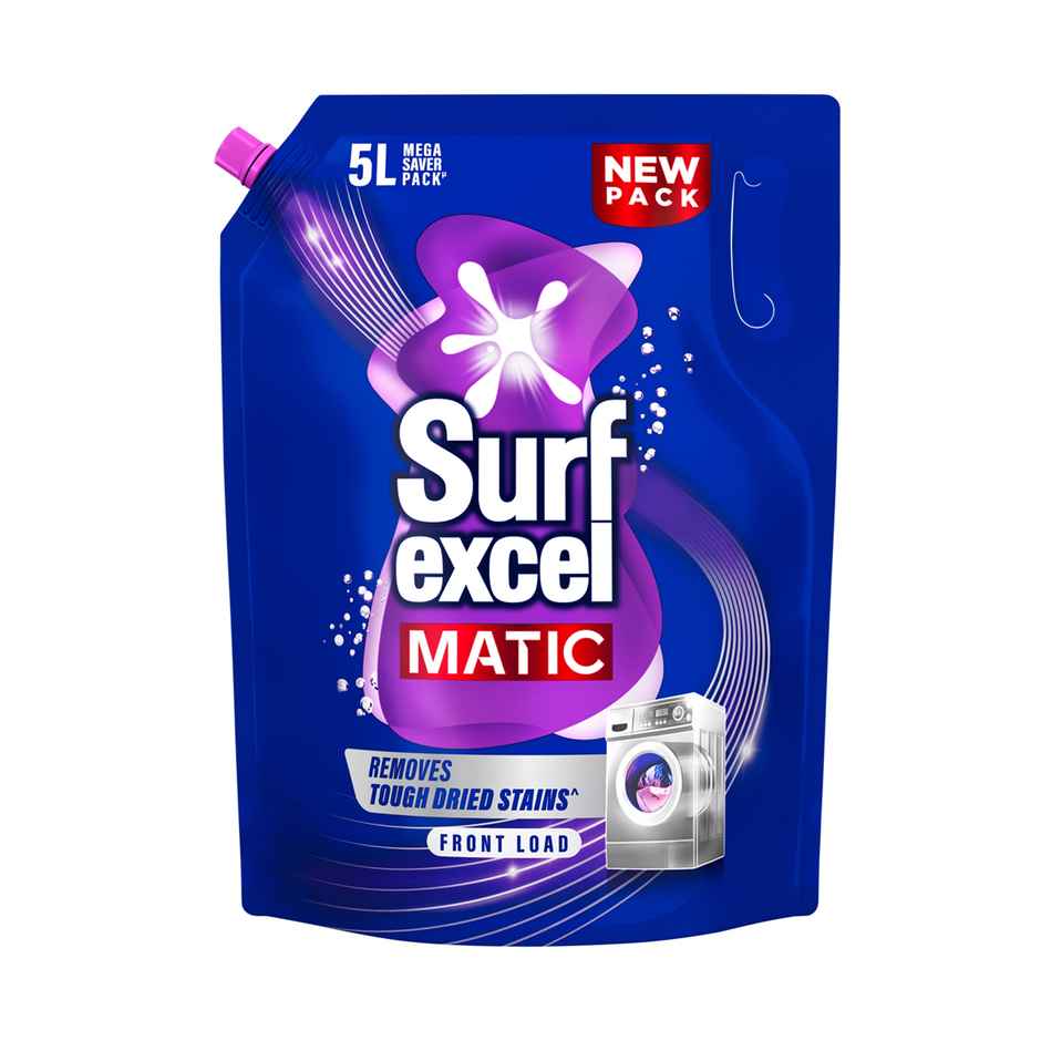 Surf Excel Matic Front Load Detergent Liquid | Pouch